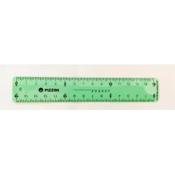 Regla Pizzini x15cm color pastel