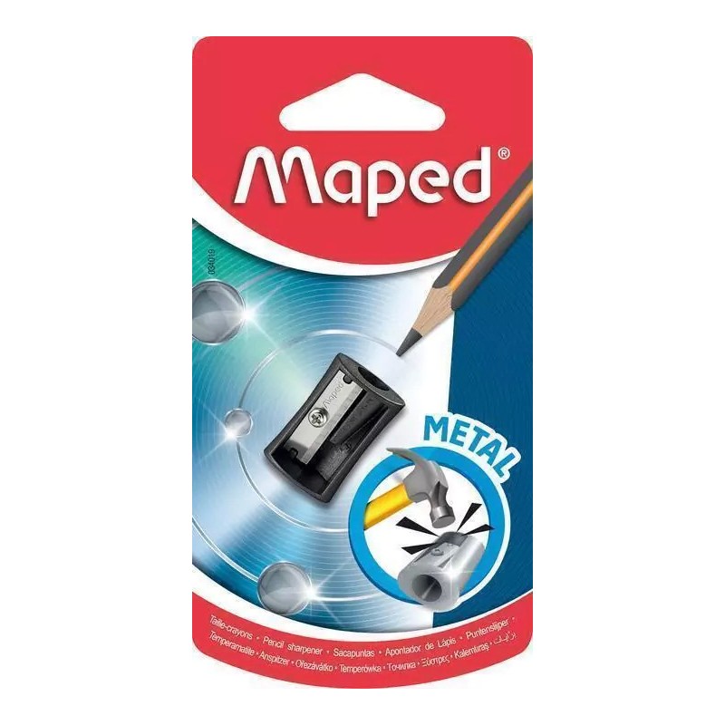 Sacapuntas Maped Satélite - Metalico - blister