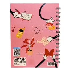 Cuaderno A5 Mooving - Minnie mouse