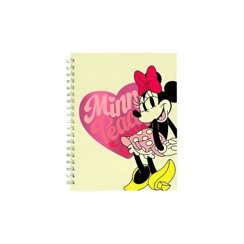 Cuaderno A5 Mooving - Minnie mouse - color crema