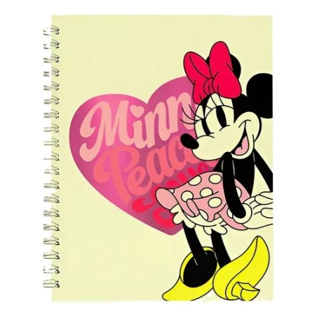 Cuaderno A5 Mooving - Minnie mouse - color crema