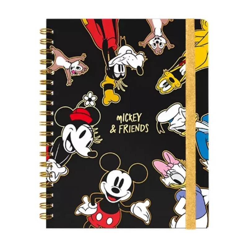 Cuaderno A5 Mooving - Mickey y sus amigos 1 - tapa dura