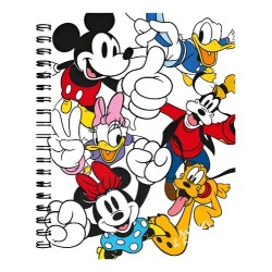 Cuaderno A5 Mooving - Mickey y sus amigos 2 - tapa dura