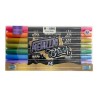 Marcadores Mooving Metallic Brush X 8u - Doble Punta