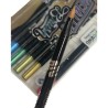 Marcadores Mooving Metallic Brush X 8u - Doble Punta