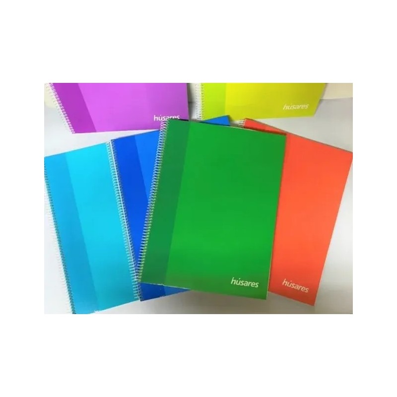 Cuaderno A5 Húsares x80 hojas - Cuadriculadas