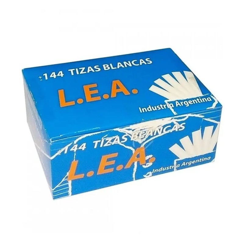 Tizas LEA blancas x144