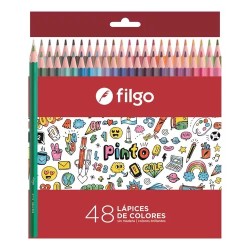 Lápices de colores Filgo Pinto x 48u