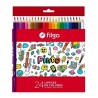 Lápices de colores Filgo Pinto x 24u