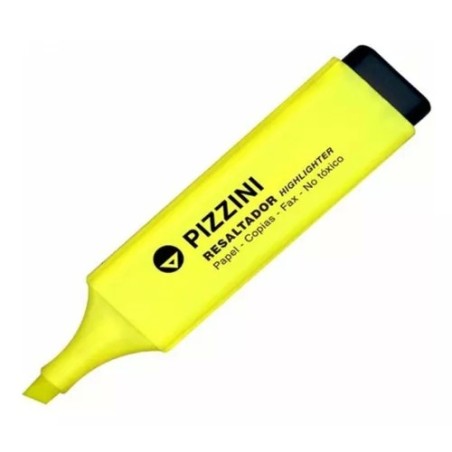 Resaltador Pizzini Flúo Highlighter - amarillo