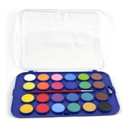Acuarela Giotto estuche x24 colores + pincel