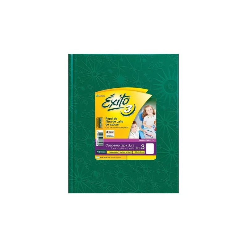 Cuaderno ABC Éxito x48 hojas - rayado