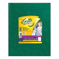 Cuaderno ABC cuadriculado Éxito x48 hojas