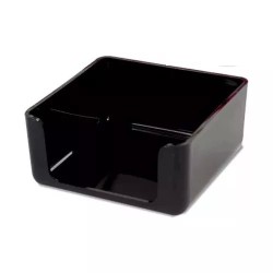 Portataco de plástico negro