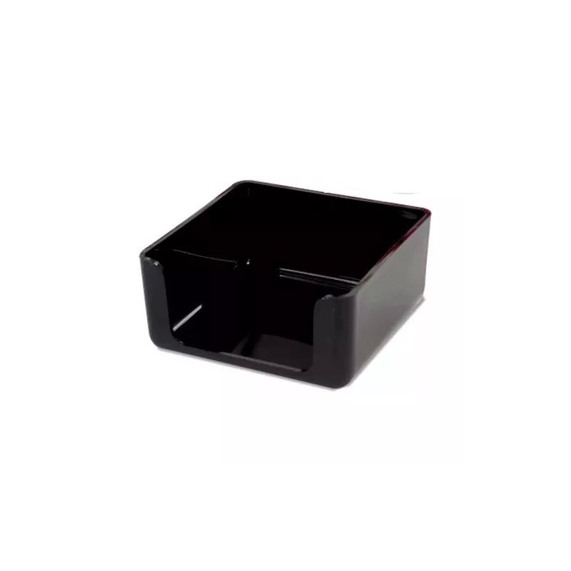 Portataco de plástico negro