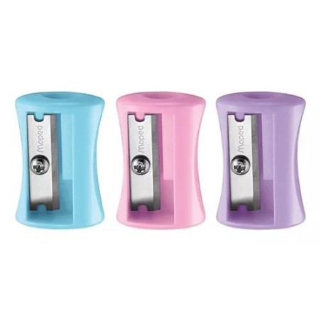 Sacapuntas plástico Maped Vivo Pastel