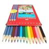 Lápices de colores Faber-Castell x12u +3 de grafito