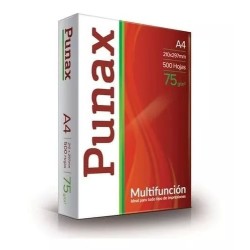 Resma A4 Punax 75grs. x500 hojas