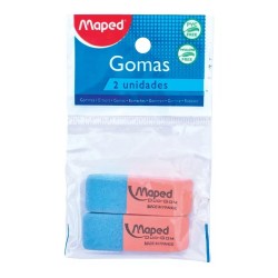 Goma Maped Duo Gom - Lápiz - Tinta x2
