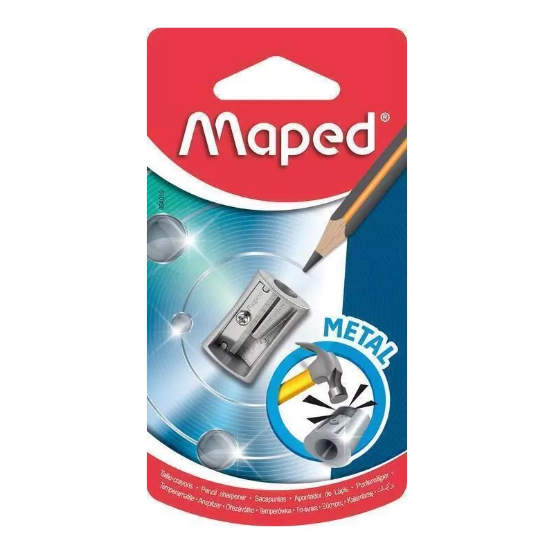 Sacapuntas Maped Satélite - Metalico - blister