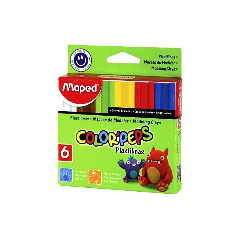 Plastilina Maped Color'Peps 20grs. x6u