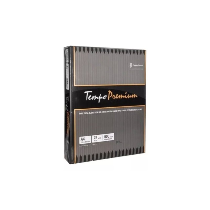 Resma A4 Tempo Premium 75Gr