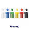 Témpera Pelikan x25ml - 6 colores + pincel + mezclador