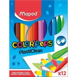 Pinturitas plásticas Maped ColorPeps x12