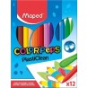 Pinturitas plásticas Maped ColorPeps x12