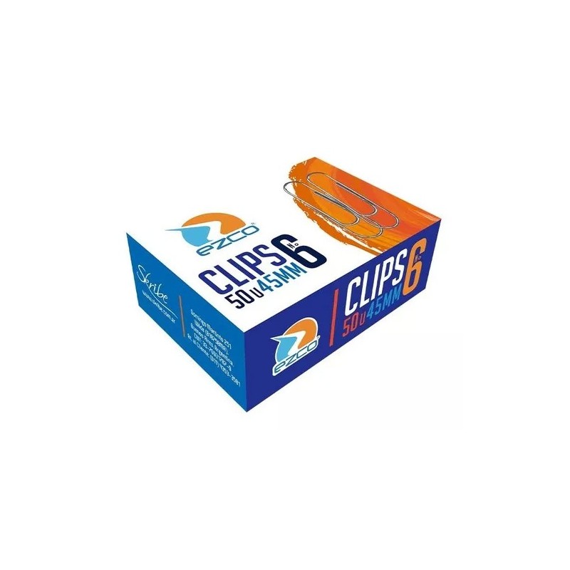 Clips Ezco Nro 6 x50 unidades