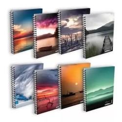 Cuaderno A4 América Terra cuadriculado x80 hojas