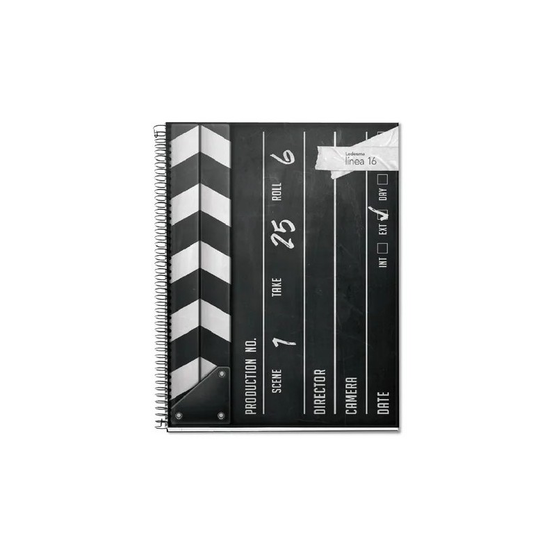 Cuaderno A4 Ledesma - Línea 16 - x84 hojas