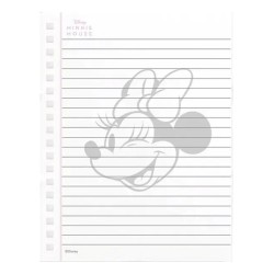 Cuaderno A5 Mooving - Minnie mouse - color crema
