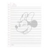 Cuaderno A5 Mooving - Minnie mouse - color crema