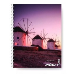Cuaderno A4 América Terra rayado x 80 hojas