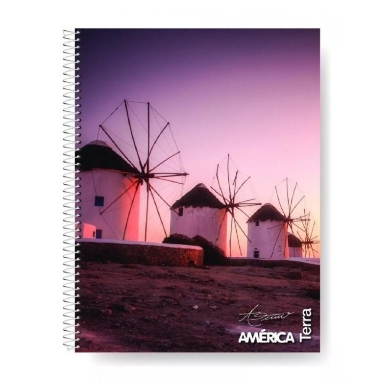Cuaderno A4 América Terra rayado x 80 hojas