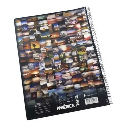 Cuaderno A4 América Terra rayado x 80 hojas