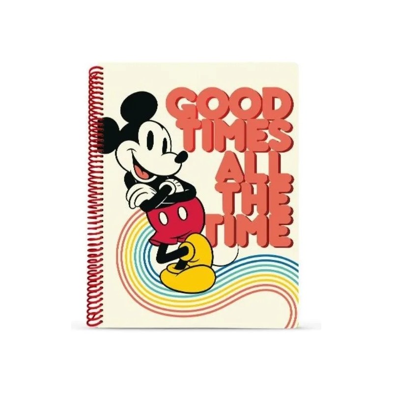 Cuaderno A5 Mooving - Mickey y sus amigos 1 - tapa dura