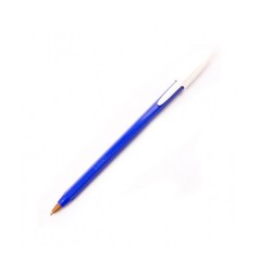 Lapicera Bolígrafo Bic opaco - trazo grueso Azul