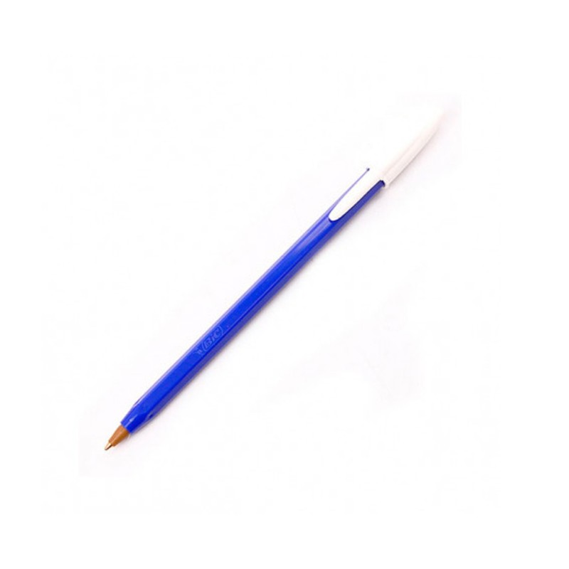Lapicera Bolígrafo Bic opaco - trazo grueso Azul