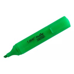 Resaltador Bic Marking chato verde