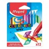 Crayones Maped Peps Wax x12 colores