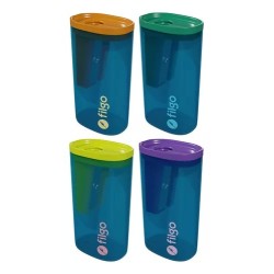 Sacapuntas Filgo con depósito varios colores