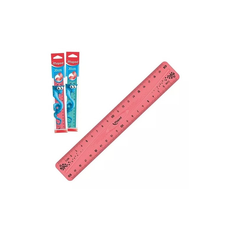 Regla Maped Twist Flexible 20cm