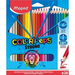 Lápices de colores Maped Colorpeps Strong x24