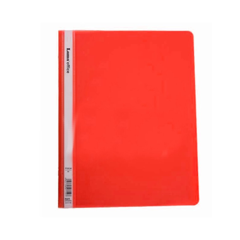 Carpeta Lama A4 plástica- color rojo
