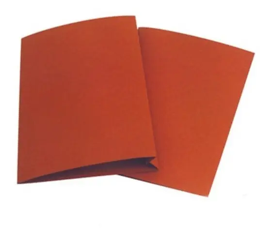 Carpeta cartulina oficio con solapa - marrón