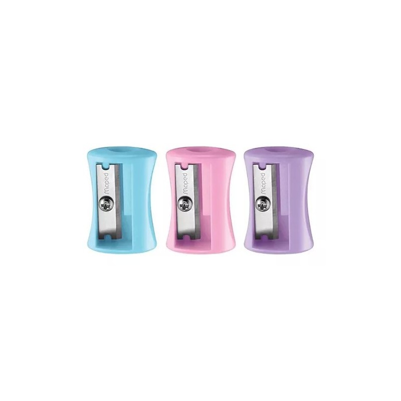 Sacapuntas plástico Maped Vivo Pastel