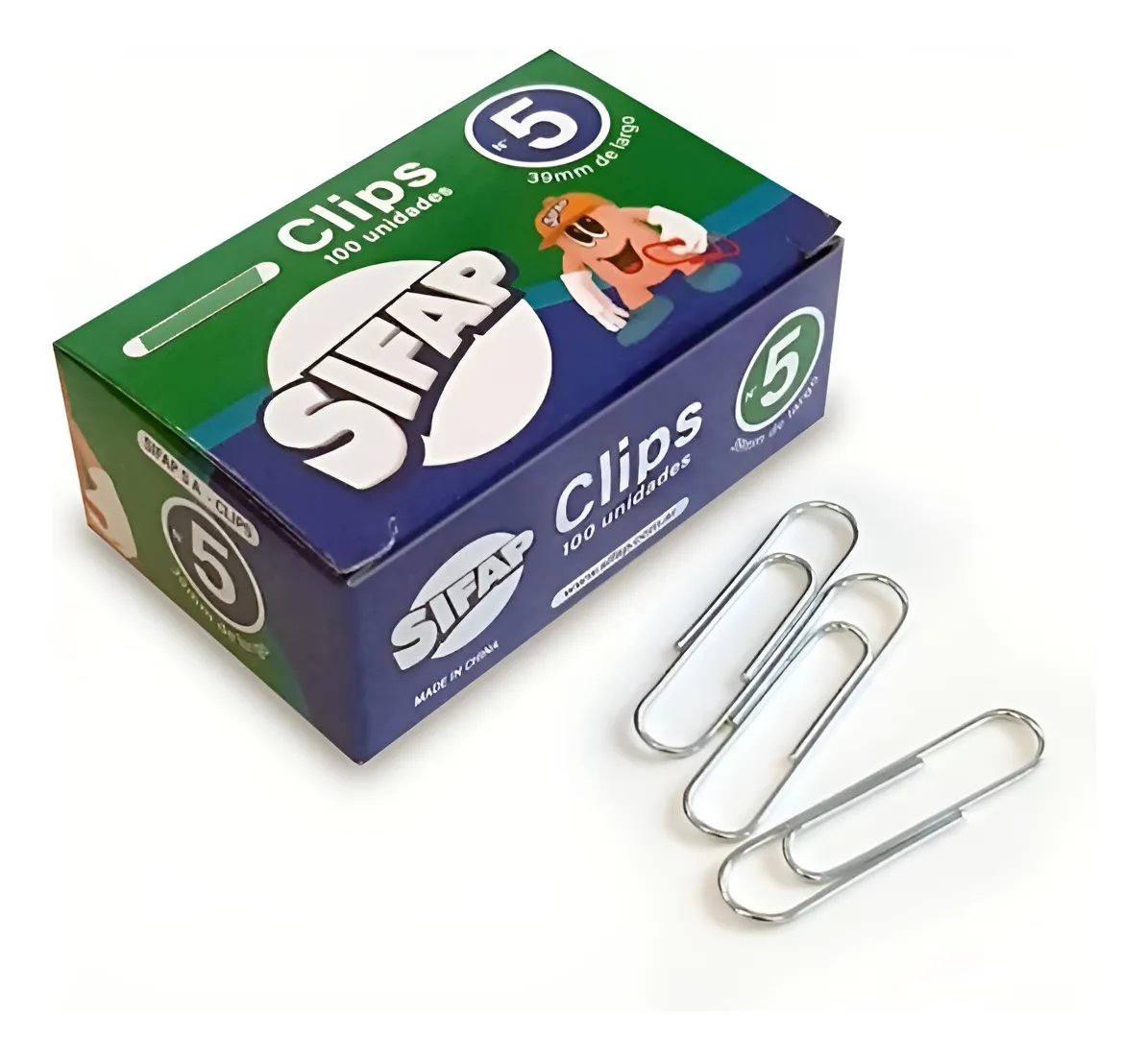 Clips Sifap Nro 5 x100 unidades