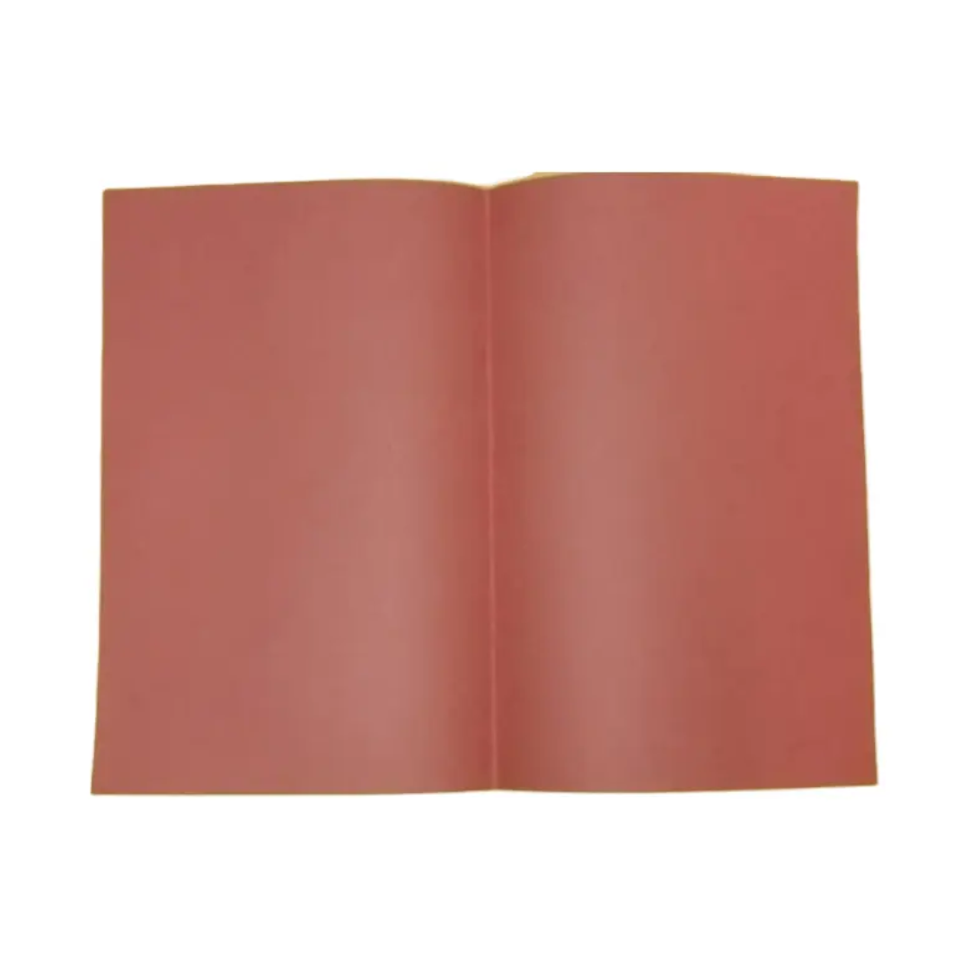 Carpeta cartulina oficio - color terracota x 100